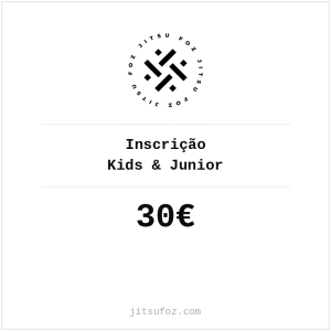 Inscrição Jitsu Foz — Kids & Junior