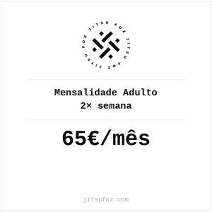 Mensalidade Adulto — 2× semana