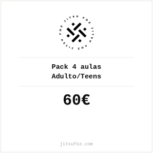 Pack 4 aulas — Adulto/Teens