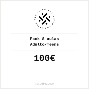Pack 8 aulas — Adulto/Teens