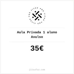 Aula Privada — 1 aluno — avulso
