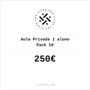 Aula Privada — 1 aluno — Pack 10