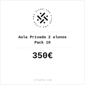 Aula Privada — 2 alunos — Pack 10